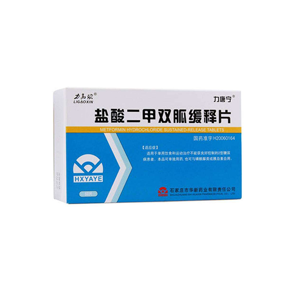 鹽酸二甲雙胍緩釋片